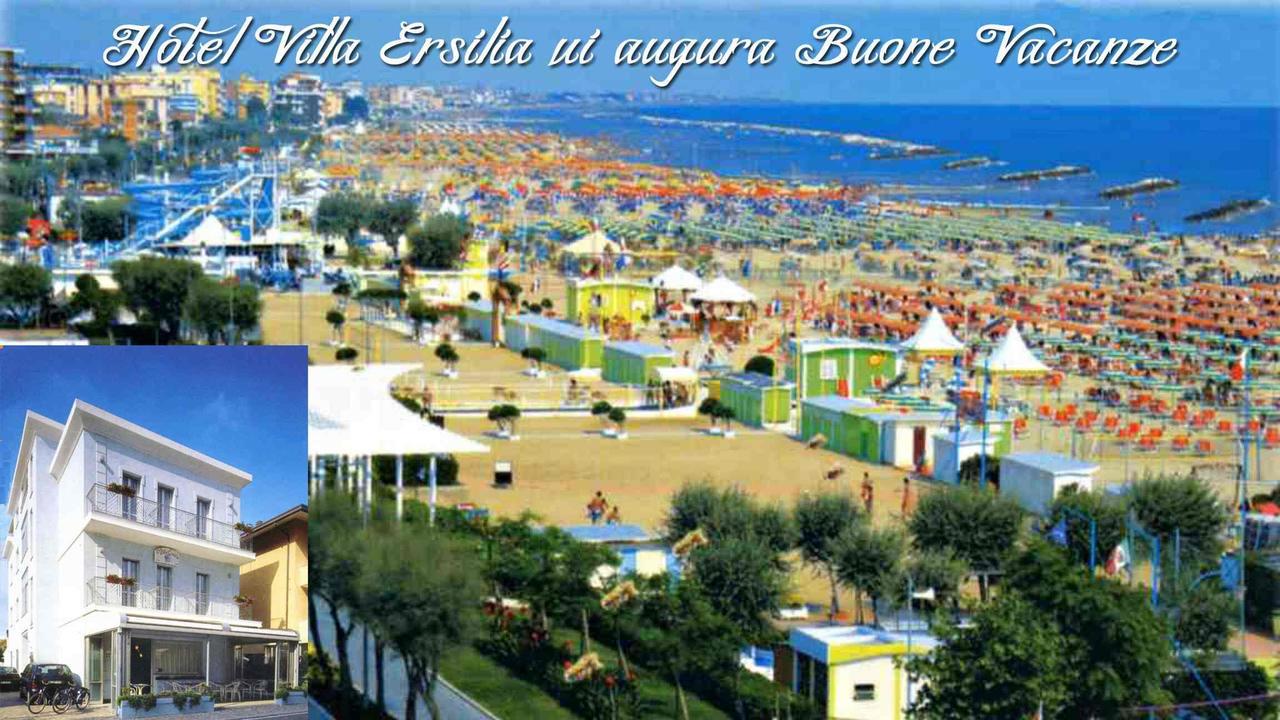 Hotel Villa Ersilia Rimini B&B Exterior foto